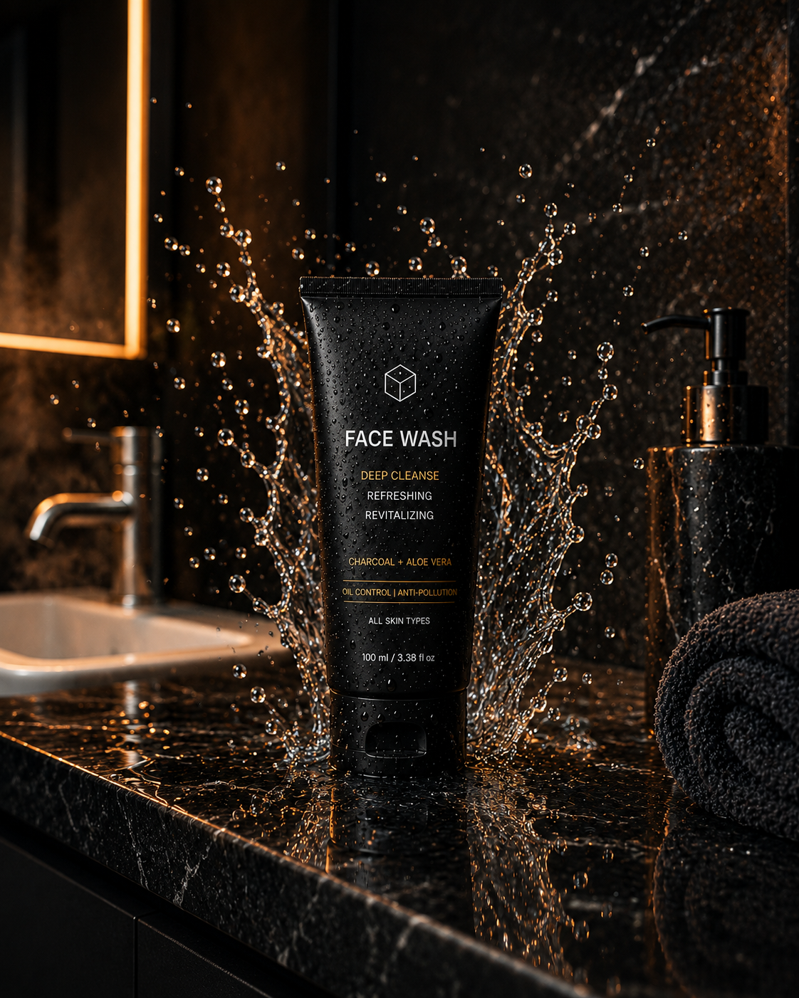 Obsidian Deep Cleanse Face Wash